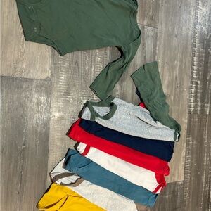 Colorful Baby Onesies Set